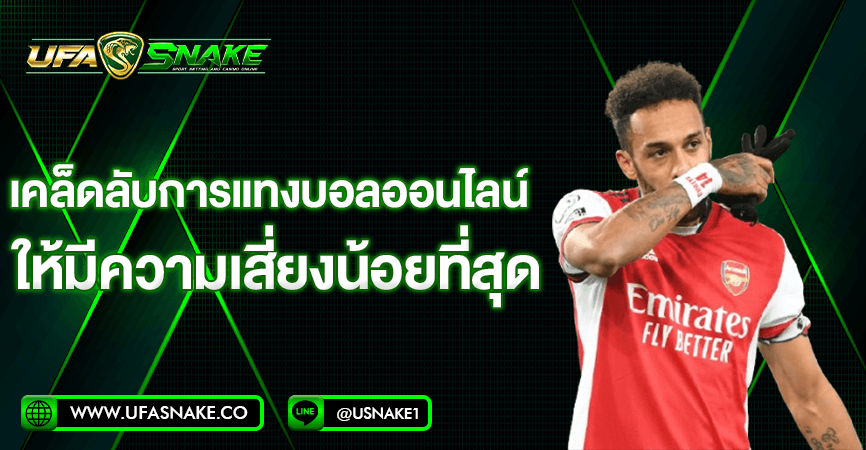 เคล็ดลับการแทงบอลออนไลน์ให้มีความเสี่ยงน้อยที่สุด